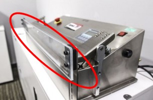 Safety Guard for Medical Pouch Sealer